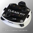 Виброплатформа Clear Fit CF-PLATE Compact 201 WHITE  - магазин СпортДоставка. Спортивные товары интернет магазин в Волгограде 