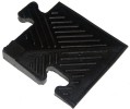 Уголок для резинового бордюра,черный,толщина 12 мм MB Barbell MB-MatB-Cor12  - магазин СпортДоставка. Спортивные товары интернет магазин в Волгограде 