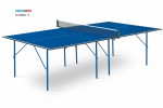 Теннисный стол для помещения swat Hobby 2 blue любительский стол для использования в помещениях 6010 s-dostavka - магазин СпортДоставка. Спортивные товары интернет магазин в Волгограде 
