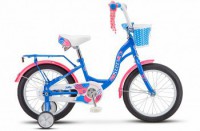 Детский велосипед Stels Jolly 16" V010 синий розовый 2022 - магазин СпортДоставка. Спортивные товары интернет магазин в Волгограде 