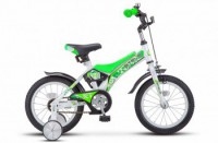 Детский велосипед Stels Jet 14" Z010 зеленый  2022 - магазин СпортДоставка. Спортивные товары интернет магазин в Волгограде 