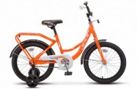 Детский велосипед Stels Flyte 18" Z011 Оранжевый 2022 - магазин СпортДоставка. Спортивные товары интернет магазин в Волгограде 
