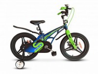 Детский велосипед Stels Galaxy Pro 14" V010 2022 зеленый - магазин СпортДоставка. Спортивные товары интернет магазин в Волгограде 