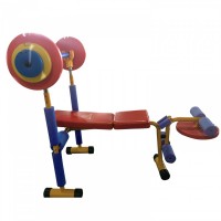 Силовой тренажер детский скамья для жима DFC VT-2400 для детей дошкольного возраста s-dostavka - магазин СпортДоставка. Спортивные товары интернет магазин в Волгограде 