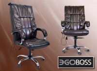 Офисное массажное кресло EGO BOSS EG1001 Шоколад в комплектации LUX - магазин СпортДоставка. Спортивные товары интернет магазин в Волгограде 