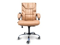 Офисное массажное кресло EGO BOSS EG1001 Орех в комплектации LUX - магазин СпортДоставка. Спортивные товары интернет магазин в Волгограде 