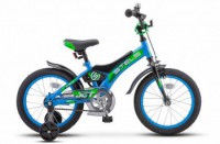 Детский велосипед Stels Jet 16" Z010 синий черный  2022 - магазин СпортДоставка. Спортивные товары интернет магазин в Волгограде 